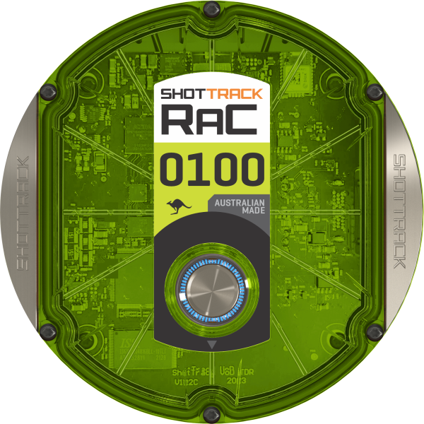 ShotTrack RaC remote access centre hub for vibration monitors, 350 m range, connects 16 units, auto uploads and live PPV PVS streaming
